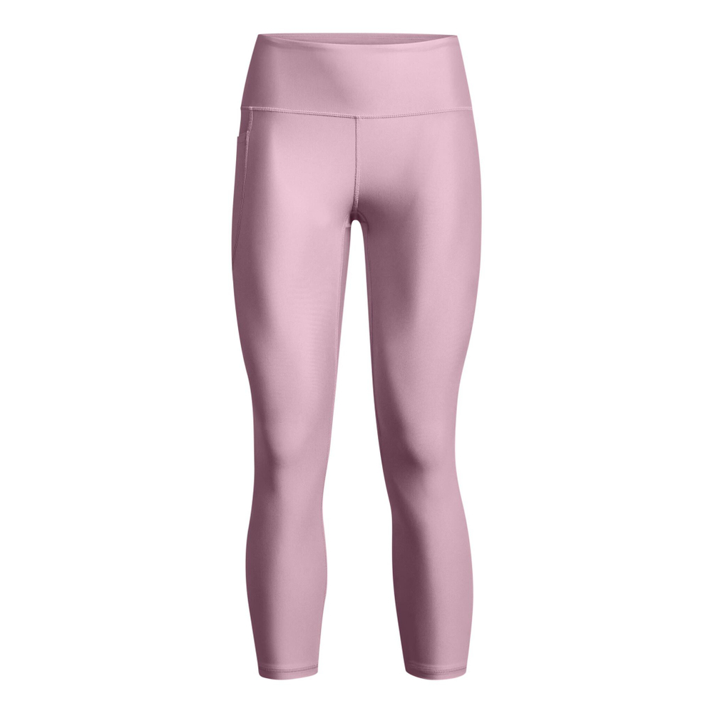 Женские теннисные брюки Under Armour Heatgear Hi Ankle Tight Women - Pink