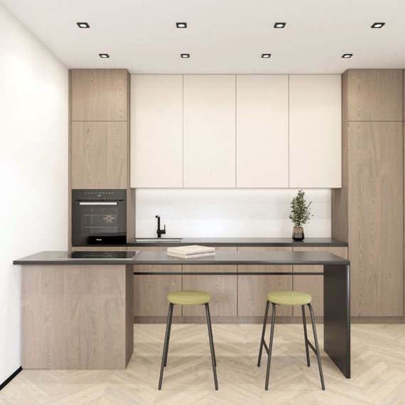 Встраиваемый светильник Denkirs DK3015-BK