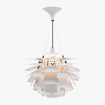 Pendant design lamp PH Artichok by Louis Poulse D48 (White)