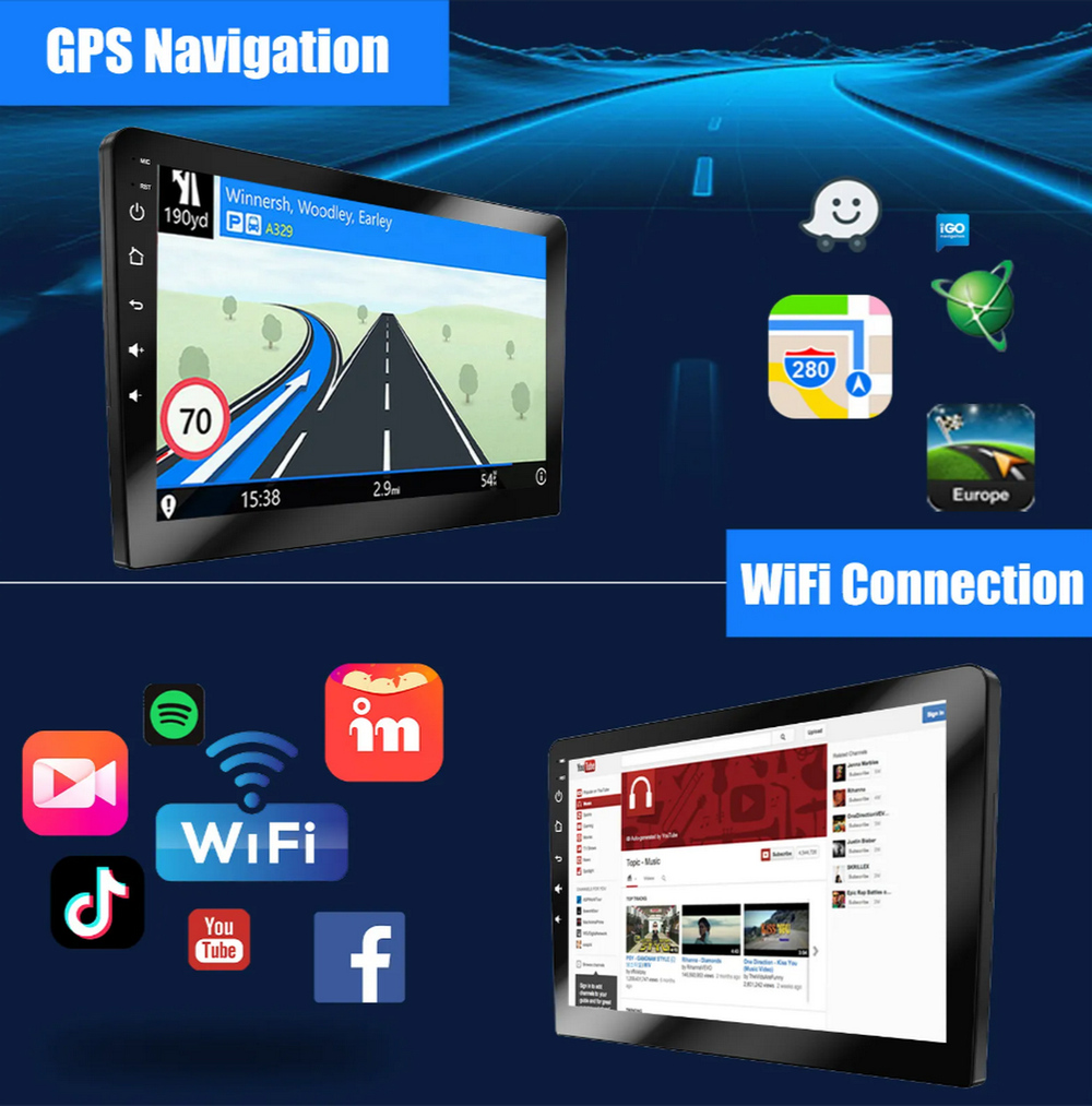 Автомагнитола 2DIN Pionerr X9 (9"/BT/2+32GB) Android 12.0