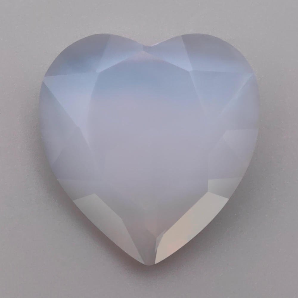 Сердце К9, White Opal Unfoiled