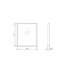 Накладка на шток цилиндра ESC.O.USS/K (BK Protector/USS) BPVD вороненый никель