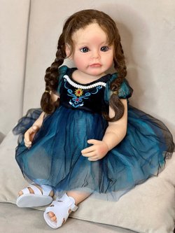 Кукла Реборн виниловая 55см в пакете (FA-380)