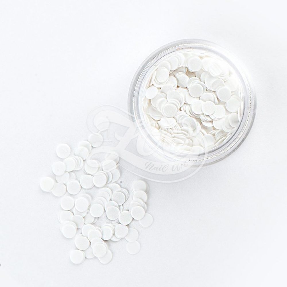 Камифубуки №1287 белые, 3мм