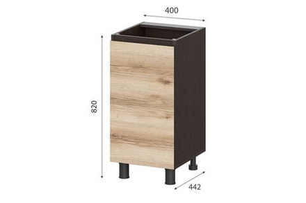 Берген (Мебельный фонд) 4с1 Тумба 400мм