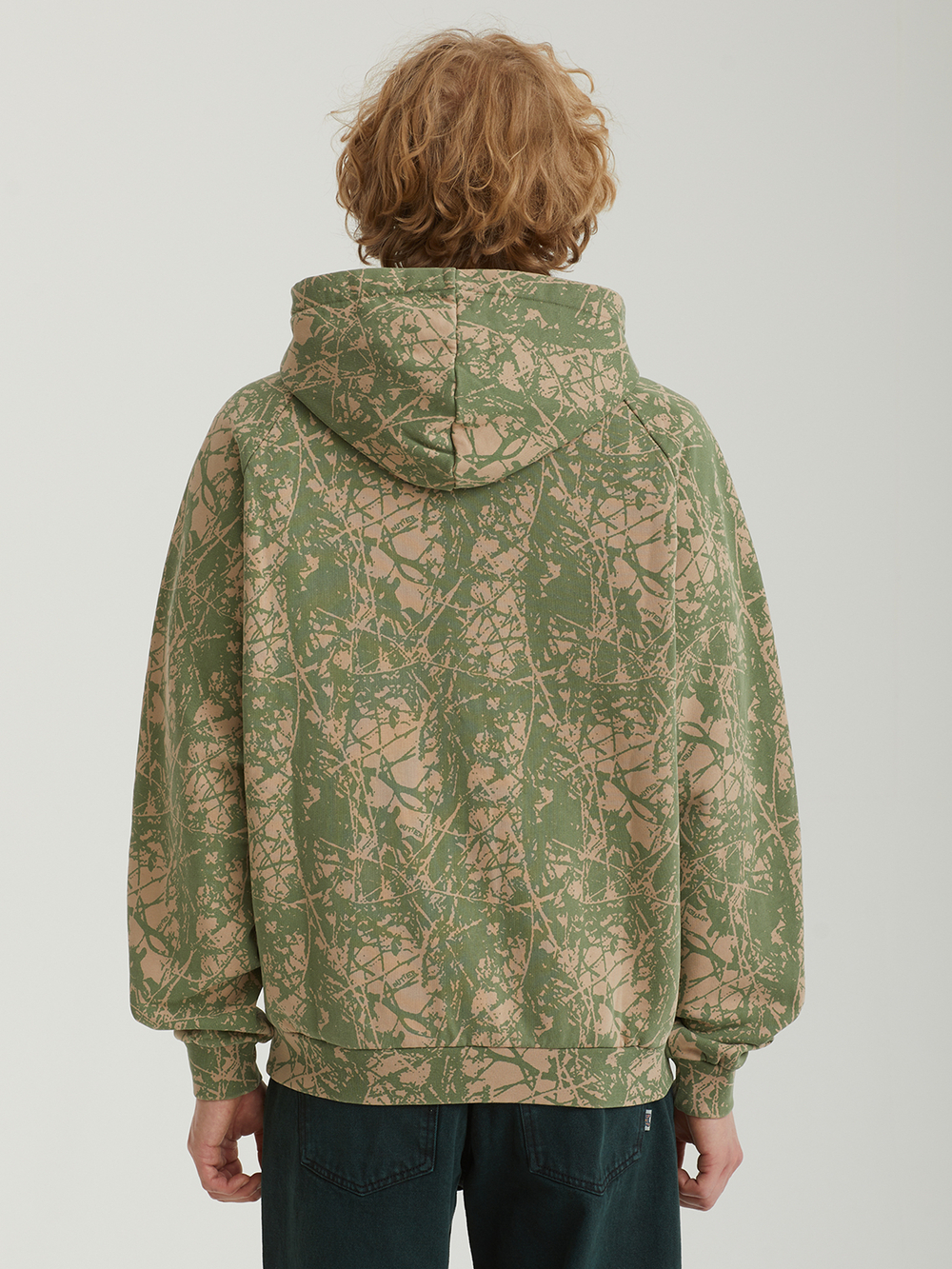 Мужская Толстовка Woods Camo Zip-thru