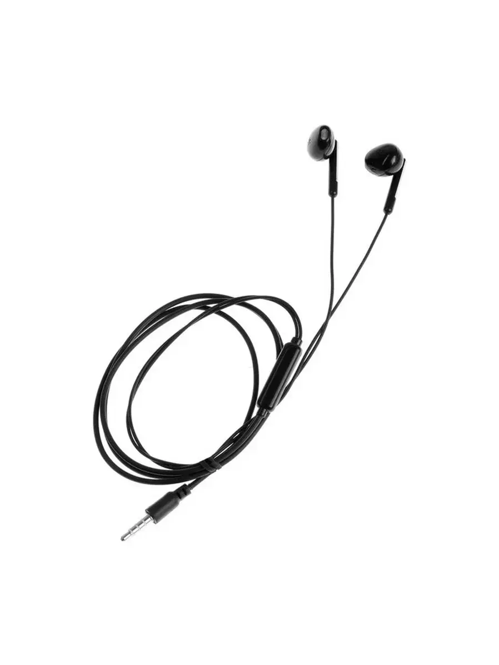 Наушники R-8, проводные, вкладыши, микрофон, 1 м, Jack 3.5 м