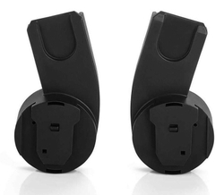 Коляска Cybex Balios S Lux TPE complete Aton S2 Hibiscus Red 3 в 1 Chocolate Brown с дождевиками