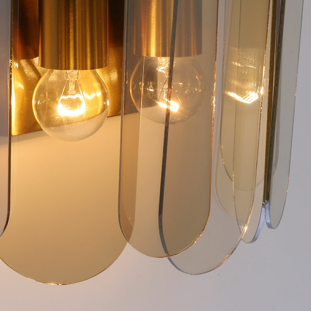 Бра De City Бриз 111026902 2*60W для гостиной, спальни, в холл, детскую комнату