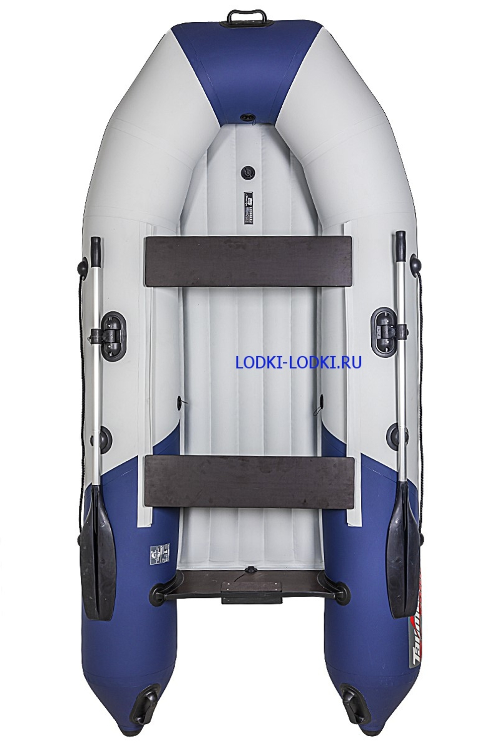 Таймень NX 2900 НДНД серый-синий (Лодка пвх под мотор)