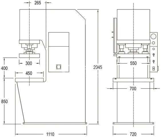 Пресс гидравлический RHTC PPCM-50