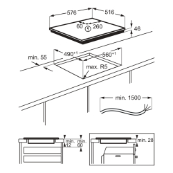 Электрическая варочная панель Electrolux EIV6340X