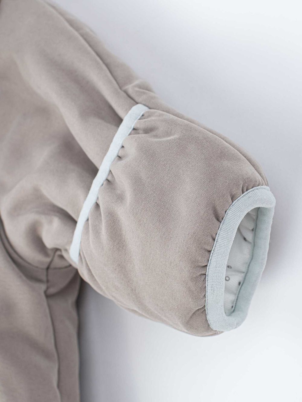 Комбинезон демисезонный с закрытой ножкой "Какао" 0+