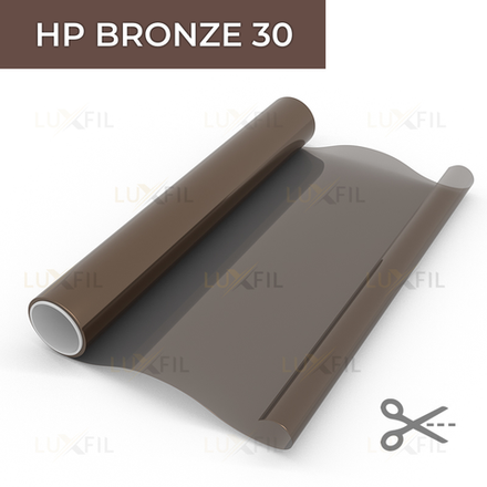 Пленка тонировочная HP BRONZE 30 LUXFIL, на отрез (ширина рулона 1,524 м.)