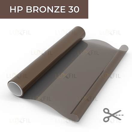 Пленка солнцезащитная тонировочная HP BRONZE 30 LUXFIL, (на отрез)