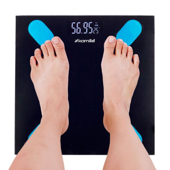 Умные весы smart напольные электронные Kamille KM-7111