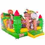 Коммерческий надувной батут «Сафари Ультра 2», 8*5*5 м.