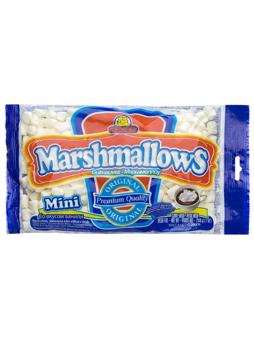 Маршмеллоу мини ванильный для какао 200 г * 3 шт