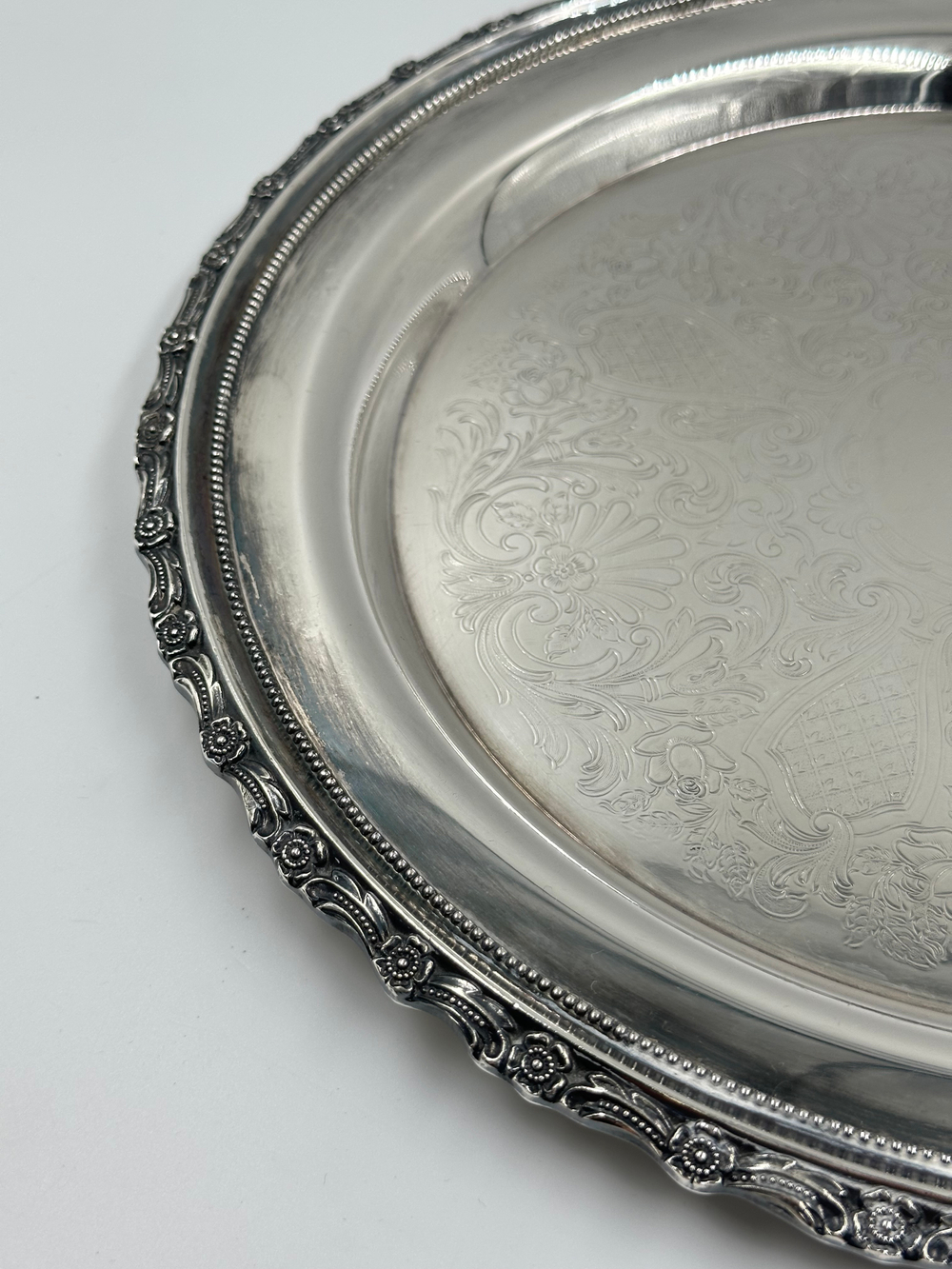 Поднос посеребрённый Lunt