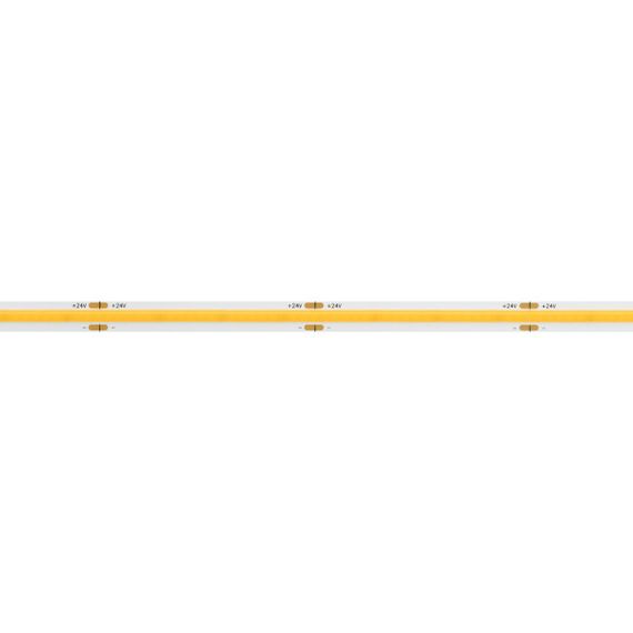 Светодиодная лента Arlight 11,5W/m 378LED/m CSP теплый белый 5М COB-X378-8mm 24V Warm3500 044579