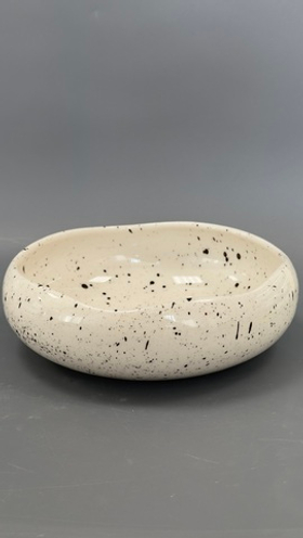 Тарелка глубокая авторской формы d 21 см h 6,5 см MANPUPUNER