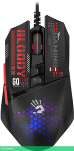 Мышь A4Tech Bloody W60 Max Mini черный
