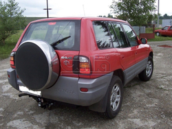 Фаркоп оцинкованный Galia T030A для Toyota Rav 4 1994-2000(паспорт и сертификат в комплекте)(без электрики)