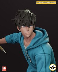 Сон Джинву Поднятие уровня в одиночку Фигурка