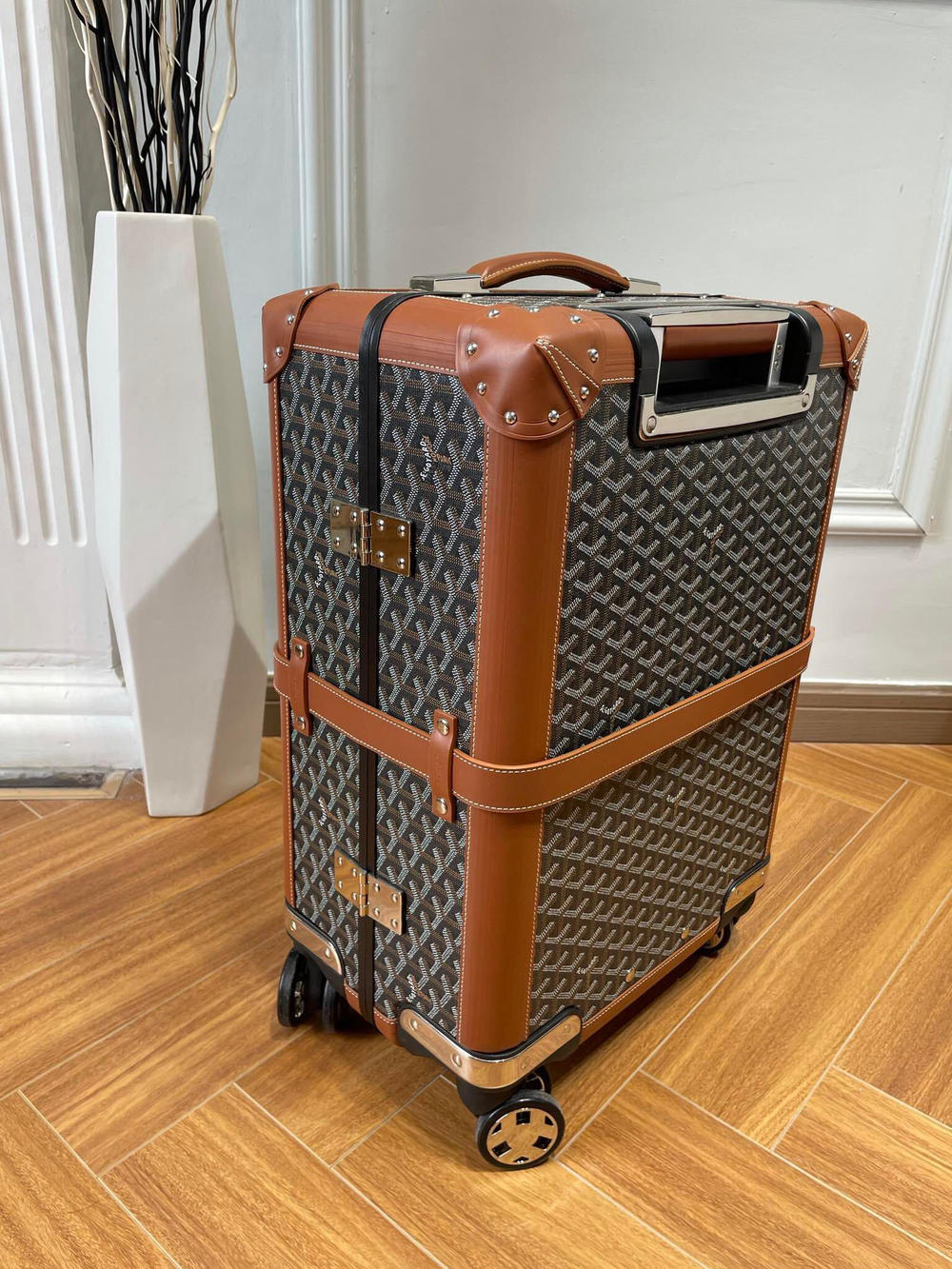 Goyard Bourget PM Trolley Case