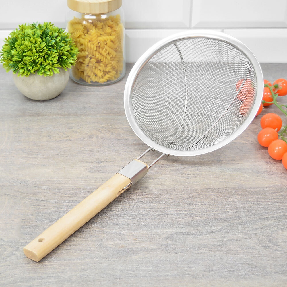Дуршлаг 20см, сито мелкое усиленное