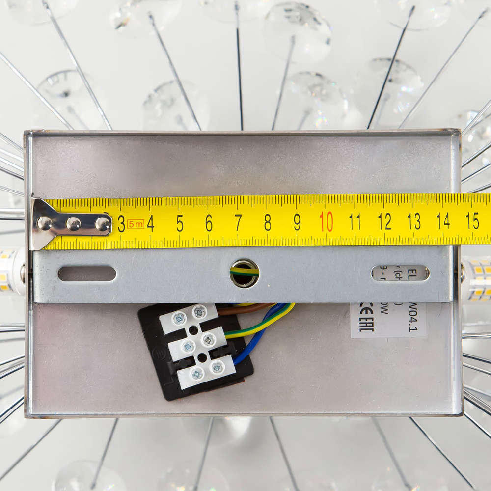 Eletto EL322W04.1 Betsy Бра хрустальное Хром