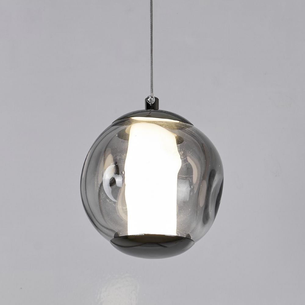 Подвесной светильник OD2437-1 pearl black/smoke