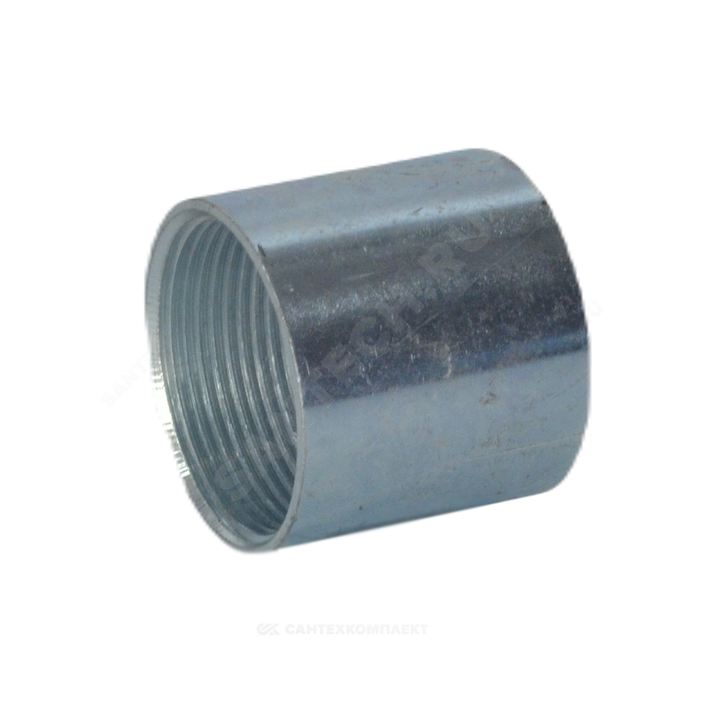 Муфта сталь оц Ду 15 1/2" ВР с фаской HJCX