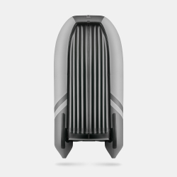 Надувная лодка GLADIATOR E330SL светло-темносерый
