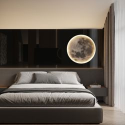 737637 Бра EMISFERO 50W LED 864LM ЧЕРНЫЙ 3000-6000K