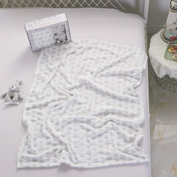 Плед детский с игрушкой Sofi De MarkO №3 серый