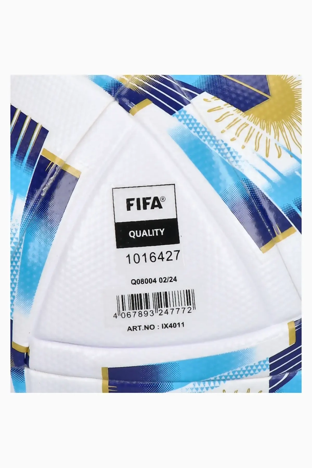 Футбольный мяч adidas Аргентина 2024 League размер 5 - белый