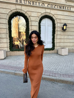 Платье FLEXY, кирпичный