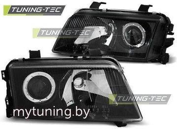 Передние фары BLACK для Audi A4 B5