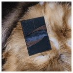 Кожаная обложка на паспорт «Медведь»