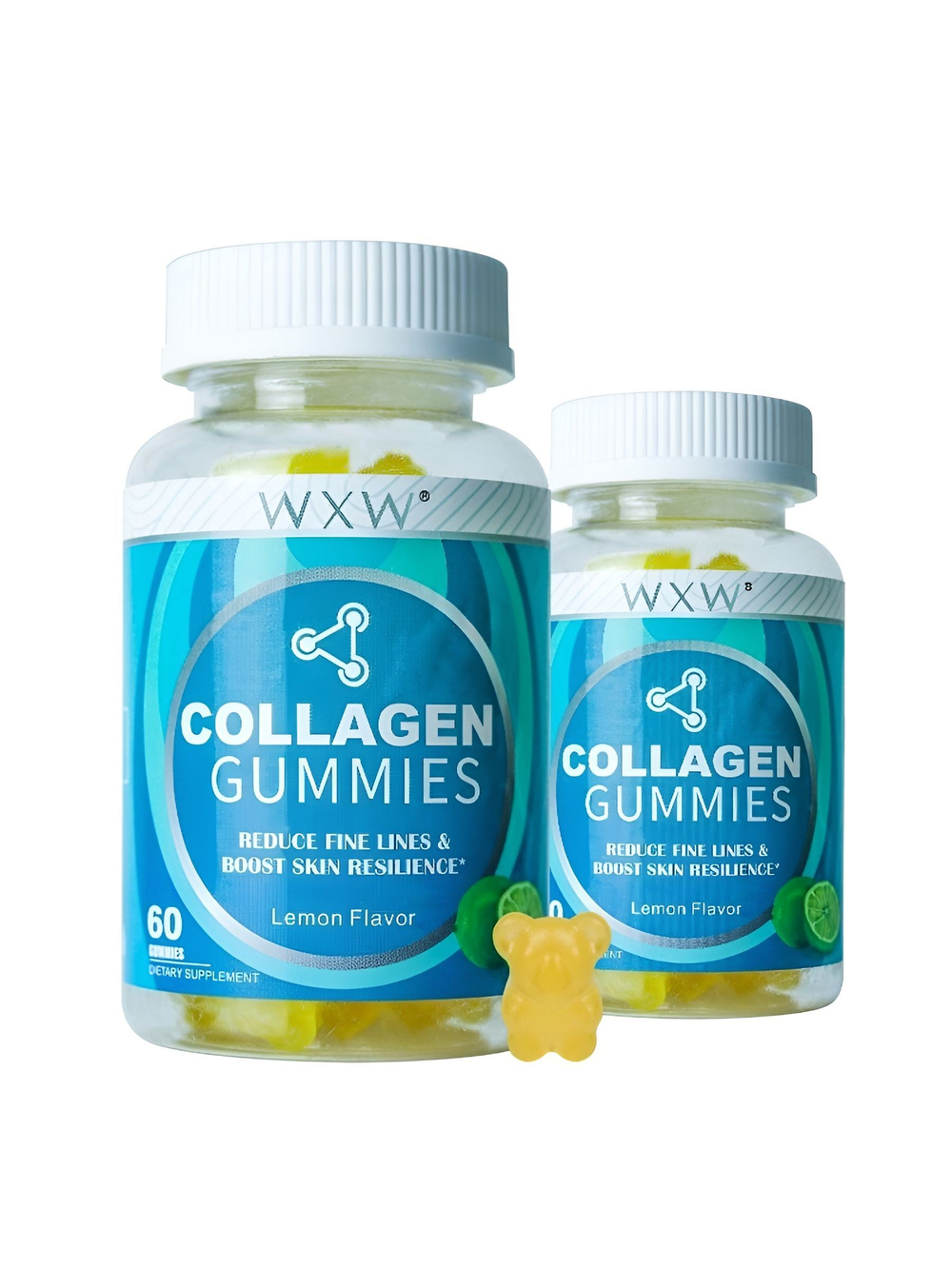 Витамины  WXW "Коллагеновые Мишки", коллаген для кожи и красоты, 209 г