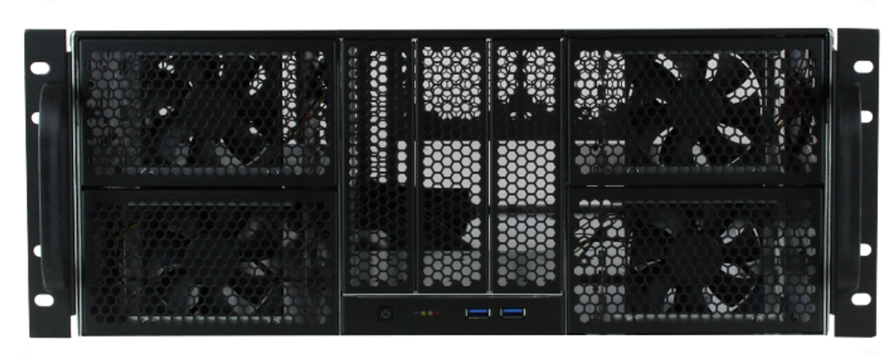 Корпус серверный 4U Procase RE411-D3H12-FE-65