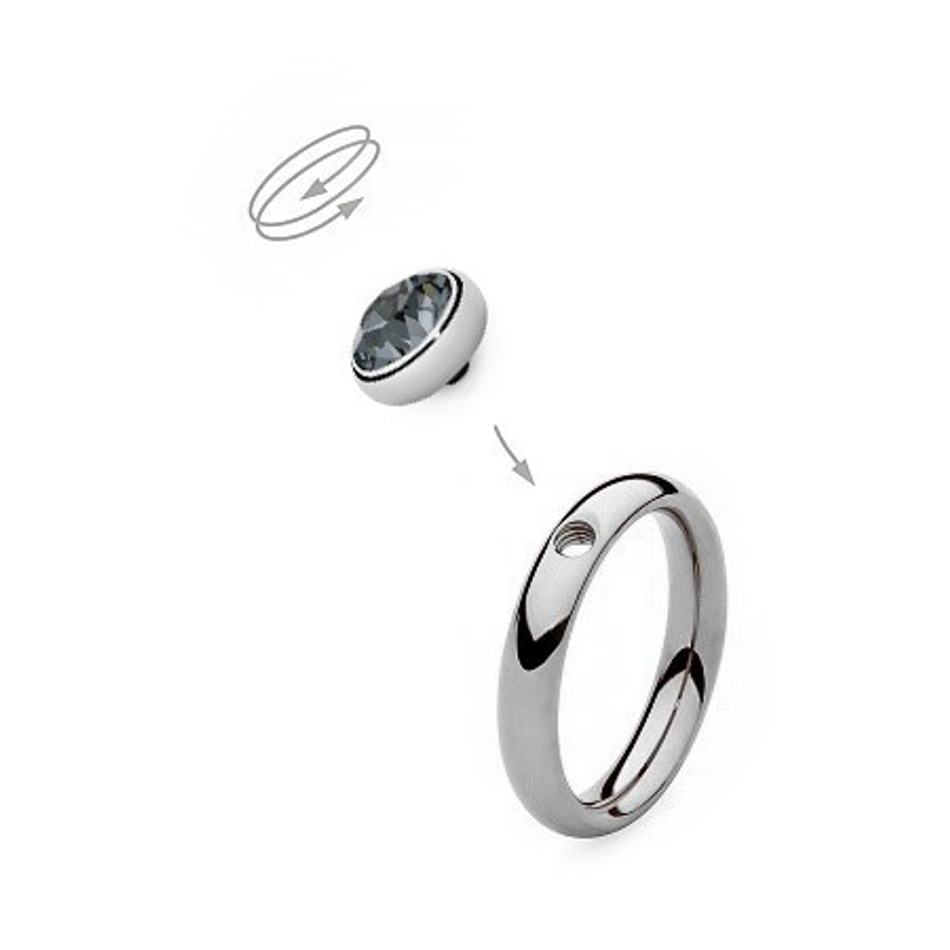 Шарм Qudo Sesto Silver Night 666318 BW/S