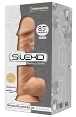 Телесный фаллоимитатор-реалистик на присоске Model 4 8.5’’- 21 см. (Цвет: телесный)