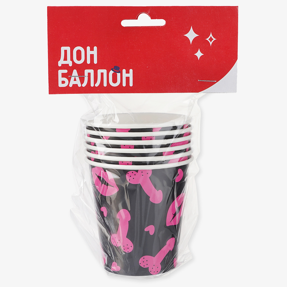 Стаканы «Девичник» 18+, 250 мл, 6 шт