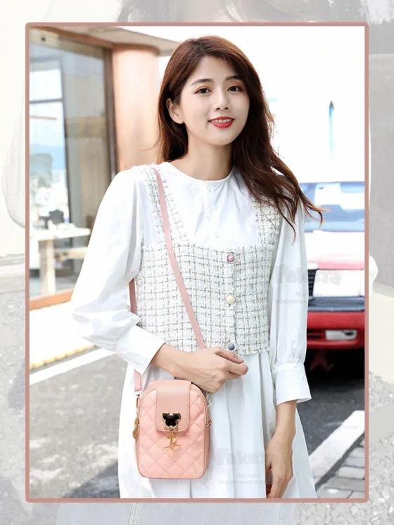 Сумка для девочки подростка на плечо кросс боди