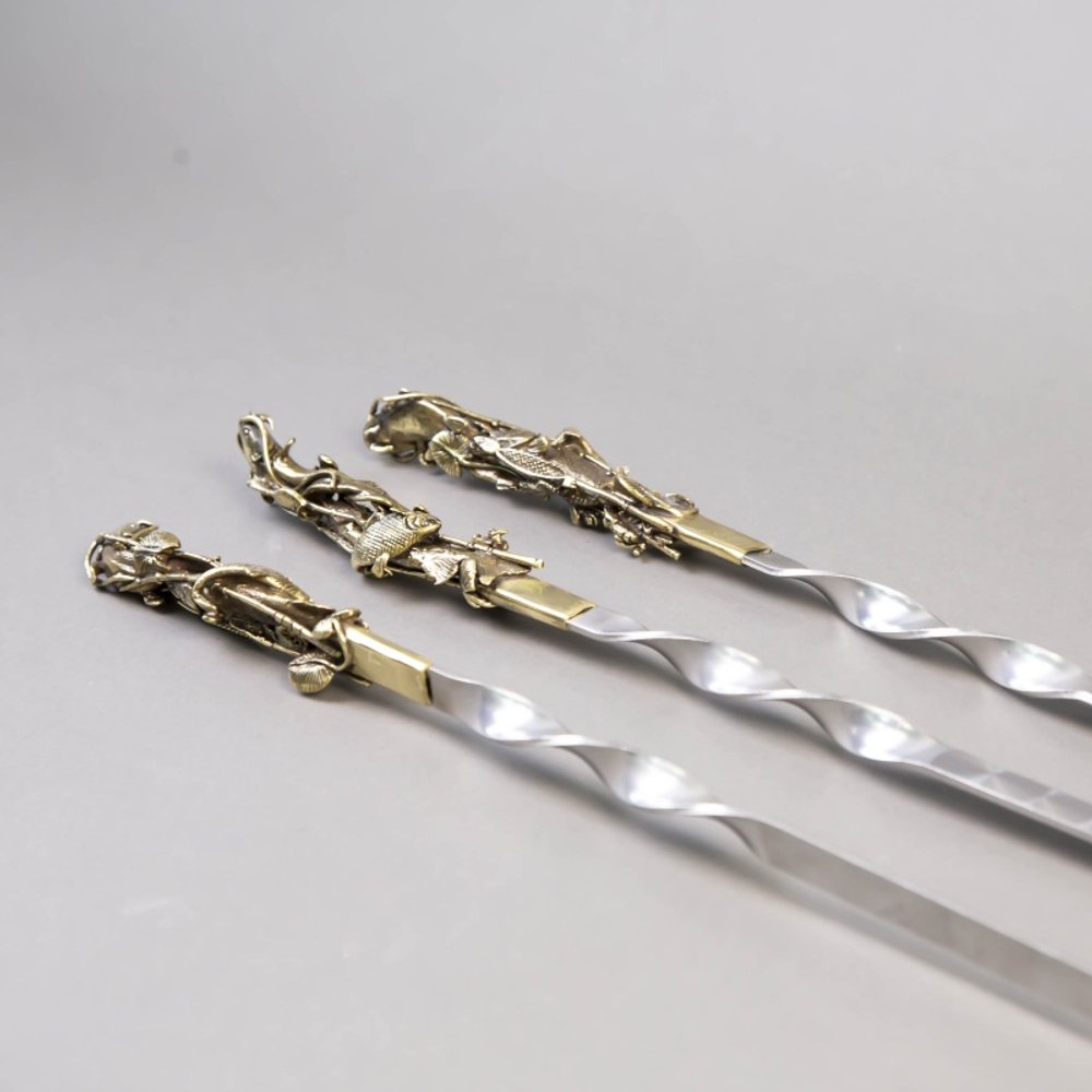 Набор коллекционных шампуров «Трофеи рыбака»