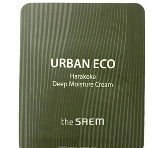 Крем для лица глубокоувлажняющий THE SAEM Urban Eco Harakeke Deep Moisture Cream 1.5 мл