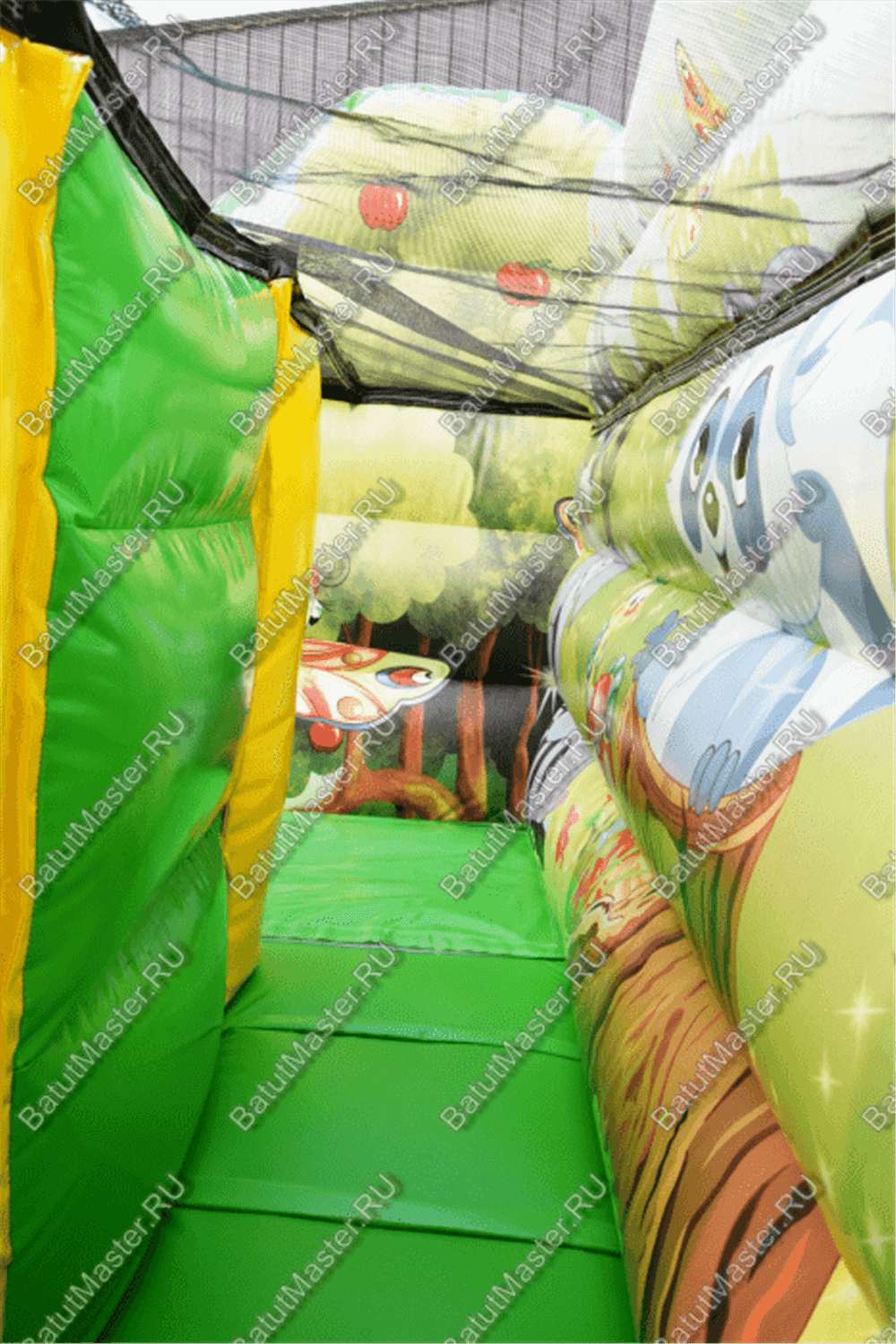 Коммерческий надувной батут "Сафари" 6*5*5 м