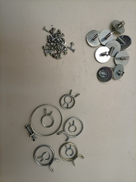 WHB1038 кт29 Крепеж, хомуты для стиральной машины Hansa WHB1038 б/у